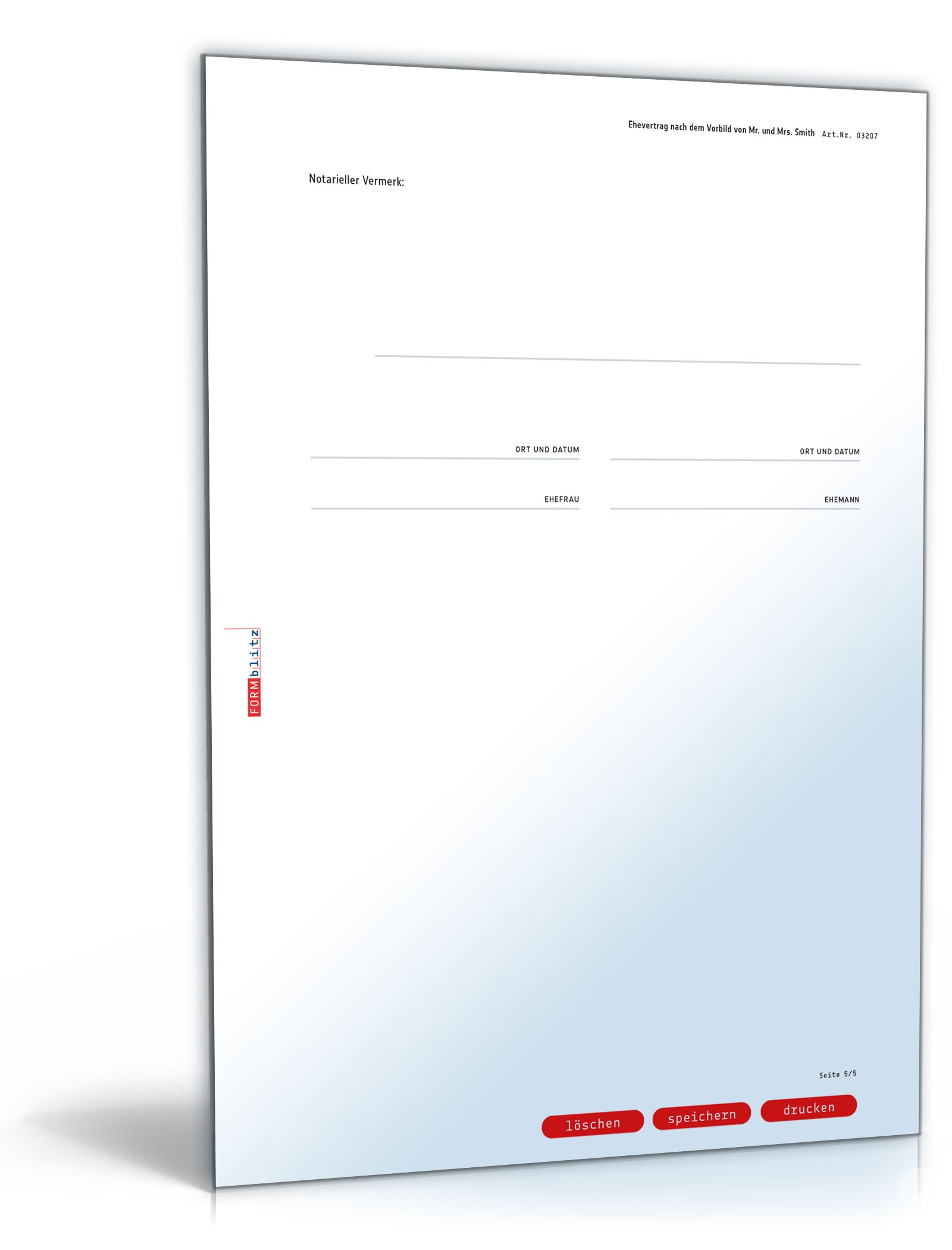 Ehevertrag für Mr. und Mrs. Smith PDF. Seite: 5