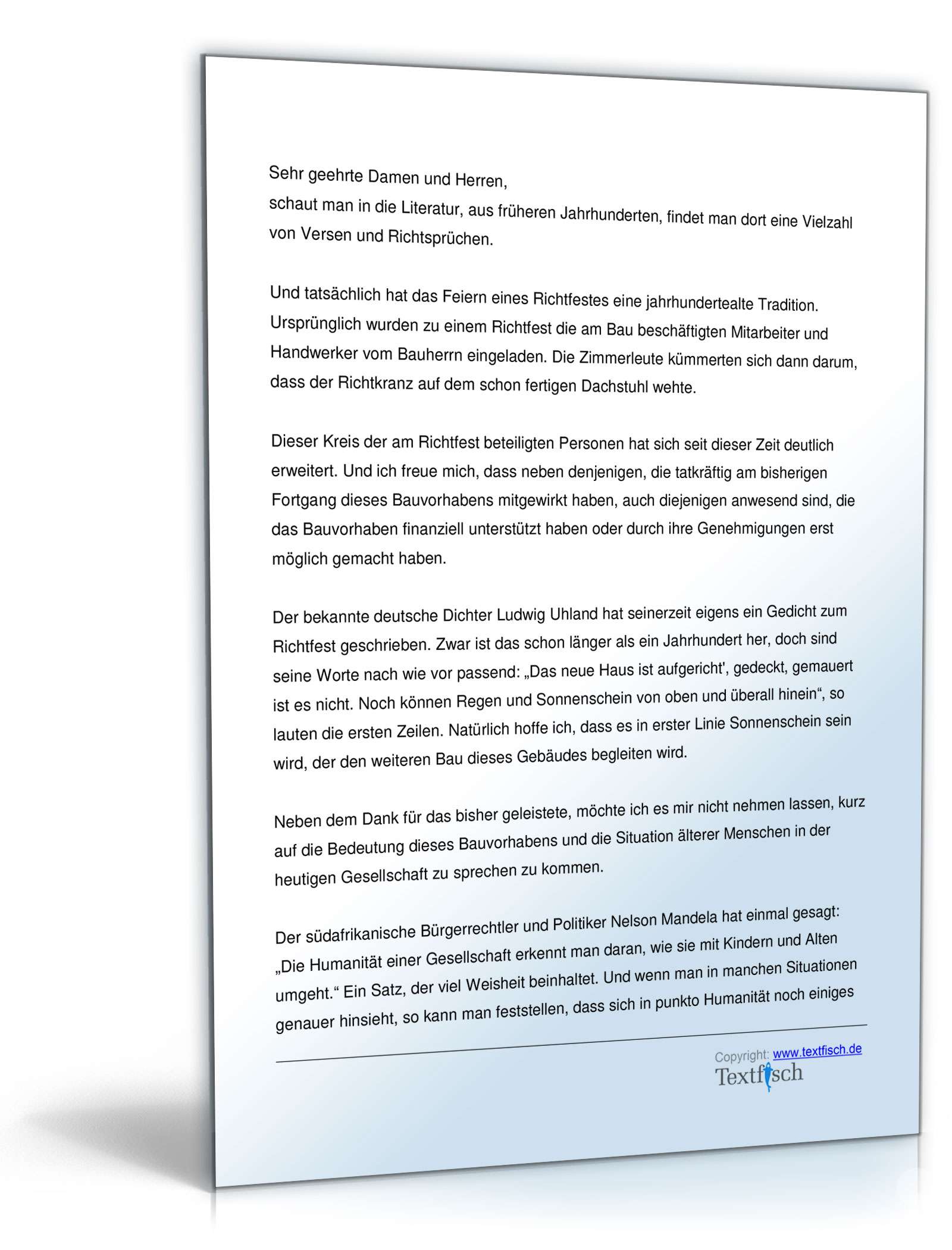 Richtfest eines Altenheims  PDF. Seite: 2