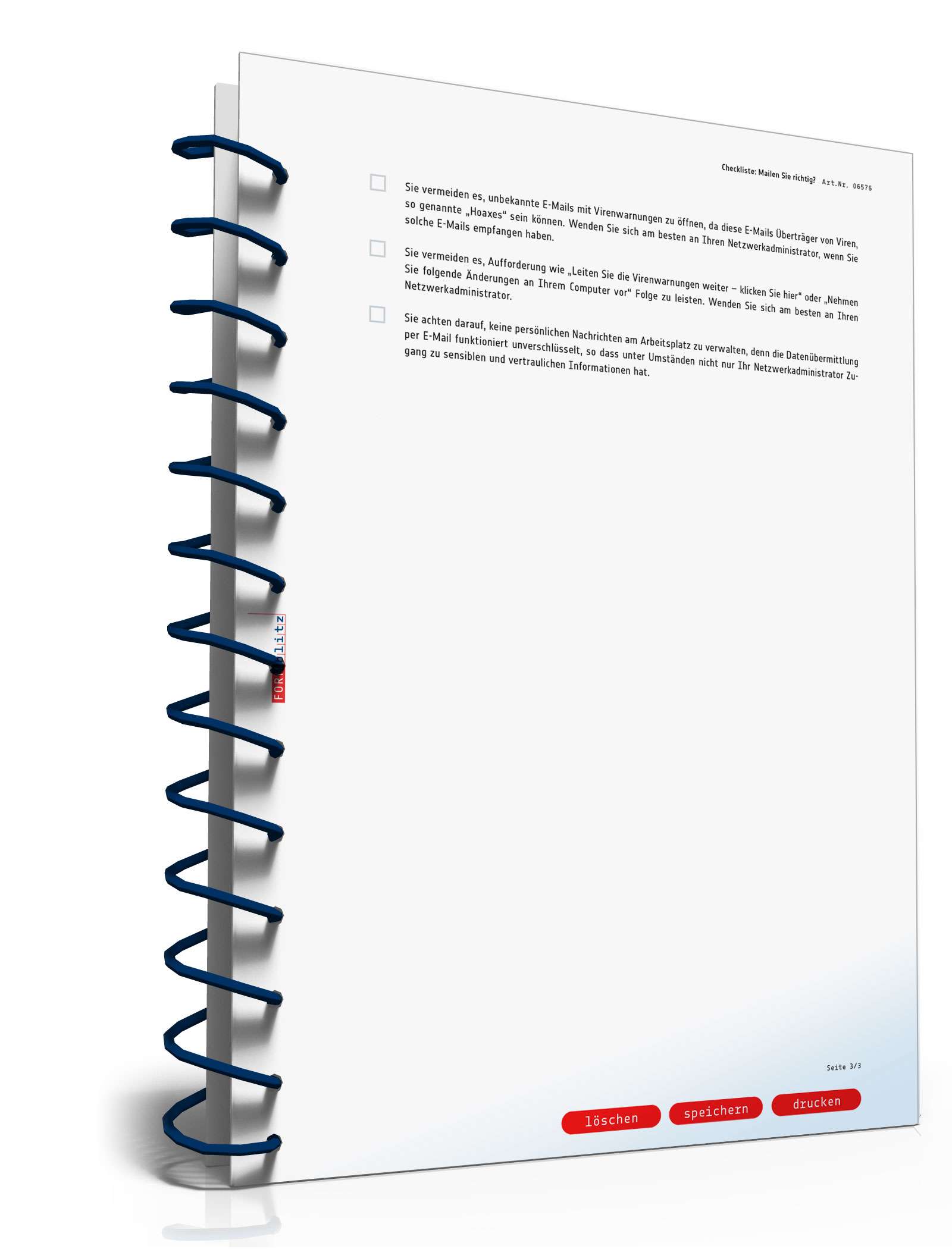 E-Mail-Knigge fürs Business: Mailen Sie richtig? PDF. Seite: 4