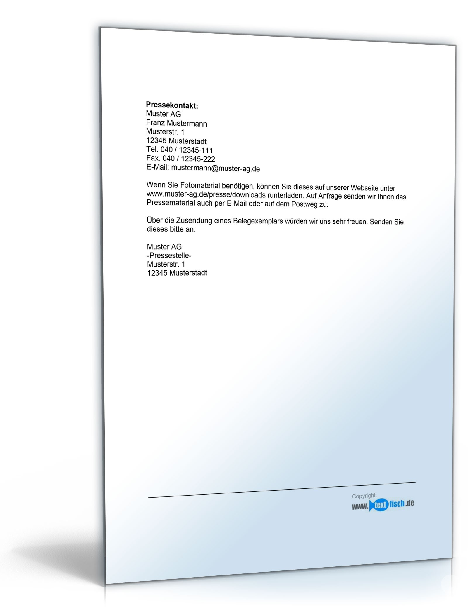 Pressemitteilung über kostenlose Produktproben (Unternehmen)  PDF. Seite: 2