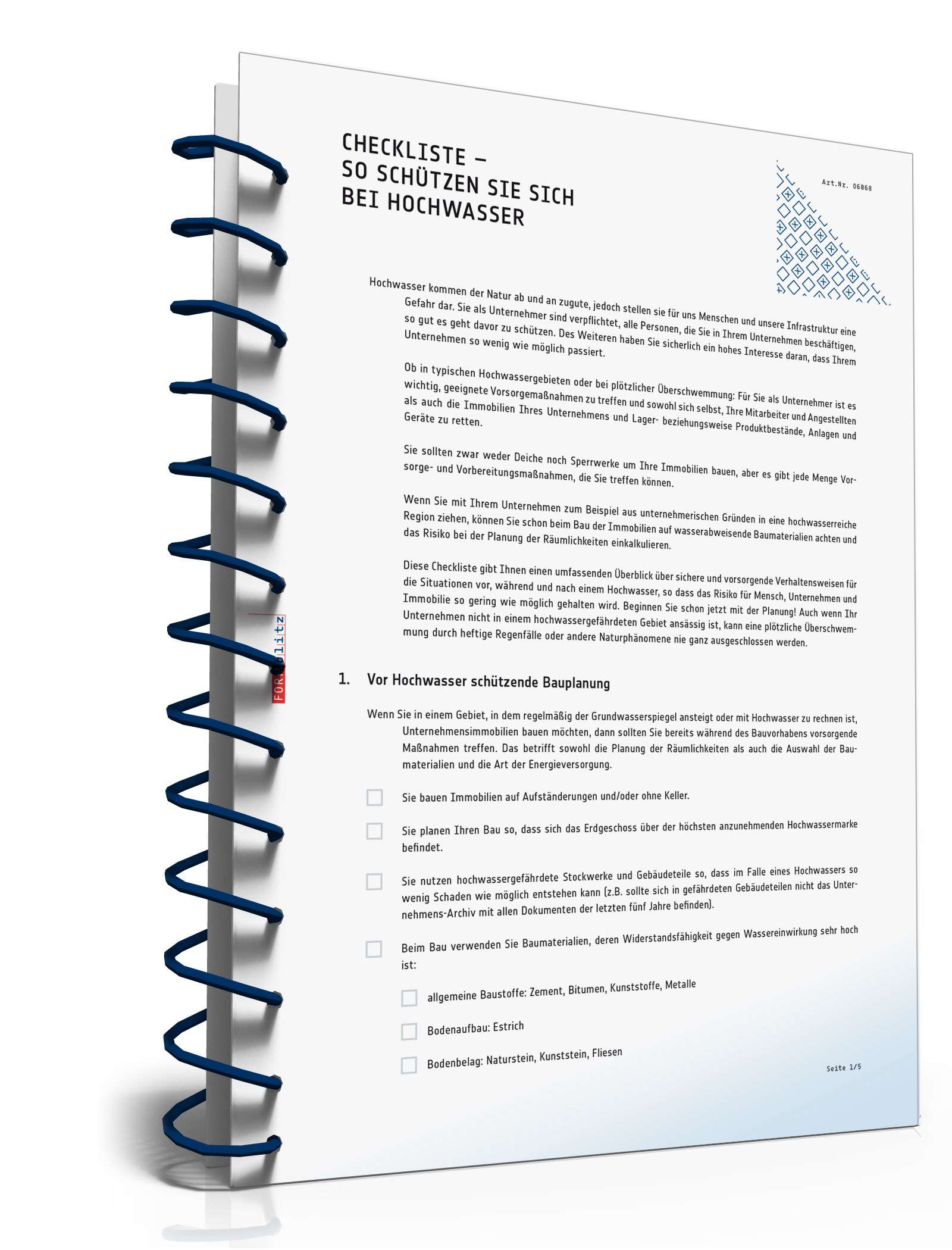 Mensch, Unternehmen, Immobilie – So schützen Sie sich bei Hochwasser PDF. Seite: 2