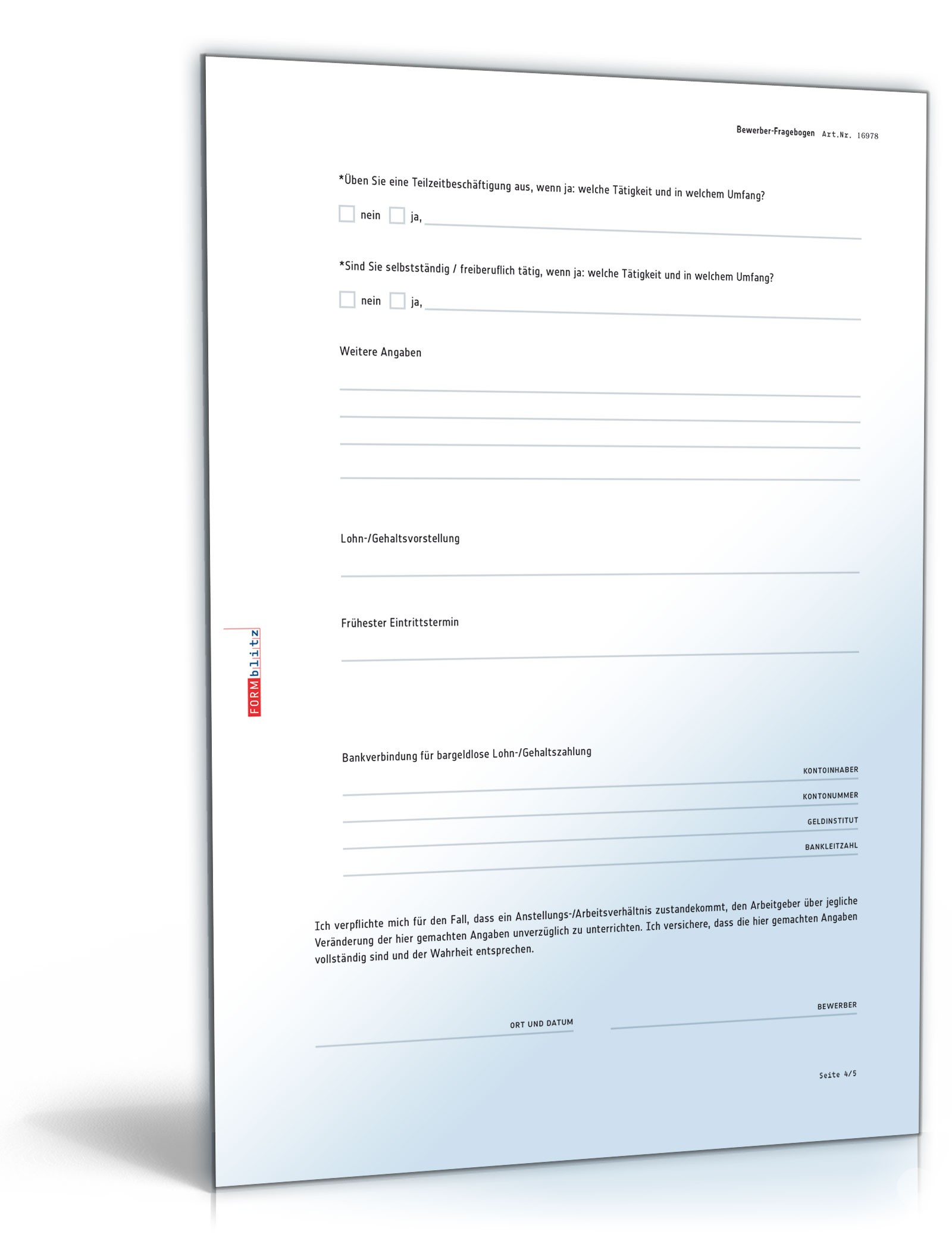 Bewerber-Fragebogen PDF. Seite: 4