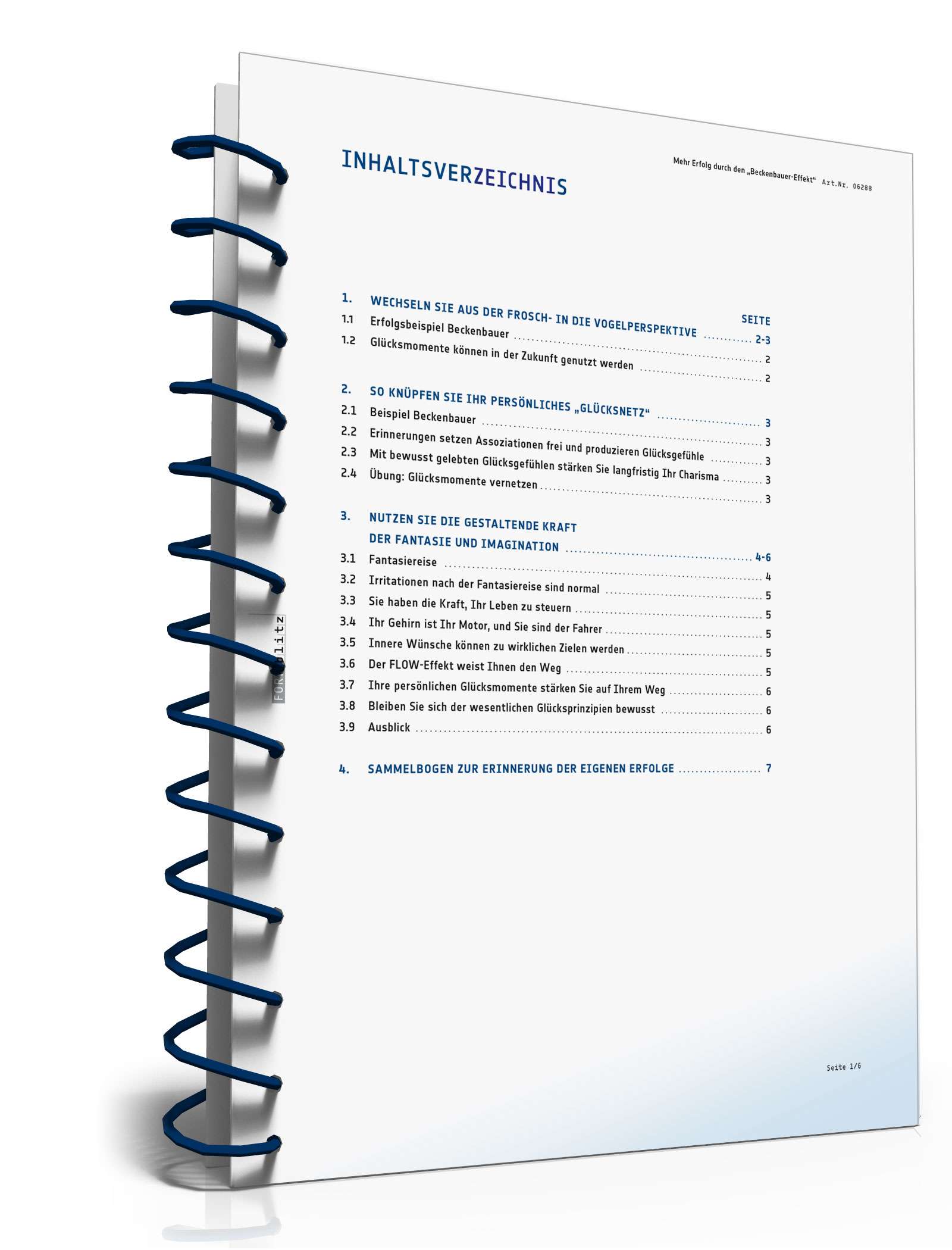 Mehr Erfolg durch den Beckenbauer-Effekt PDF. Seite: 2