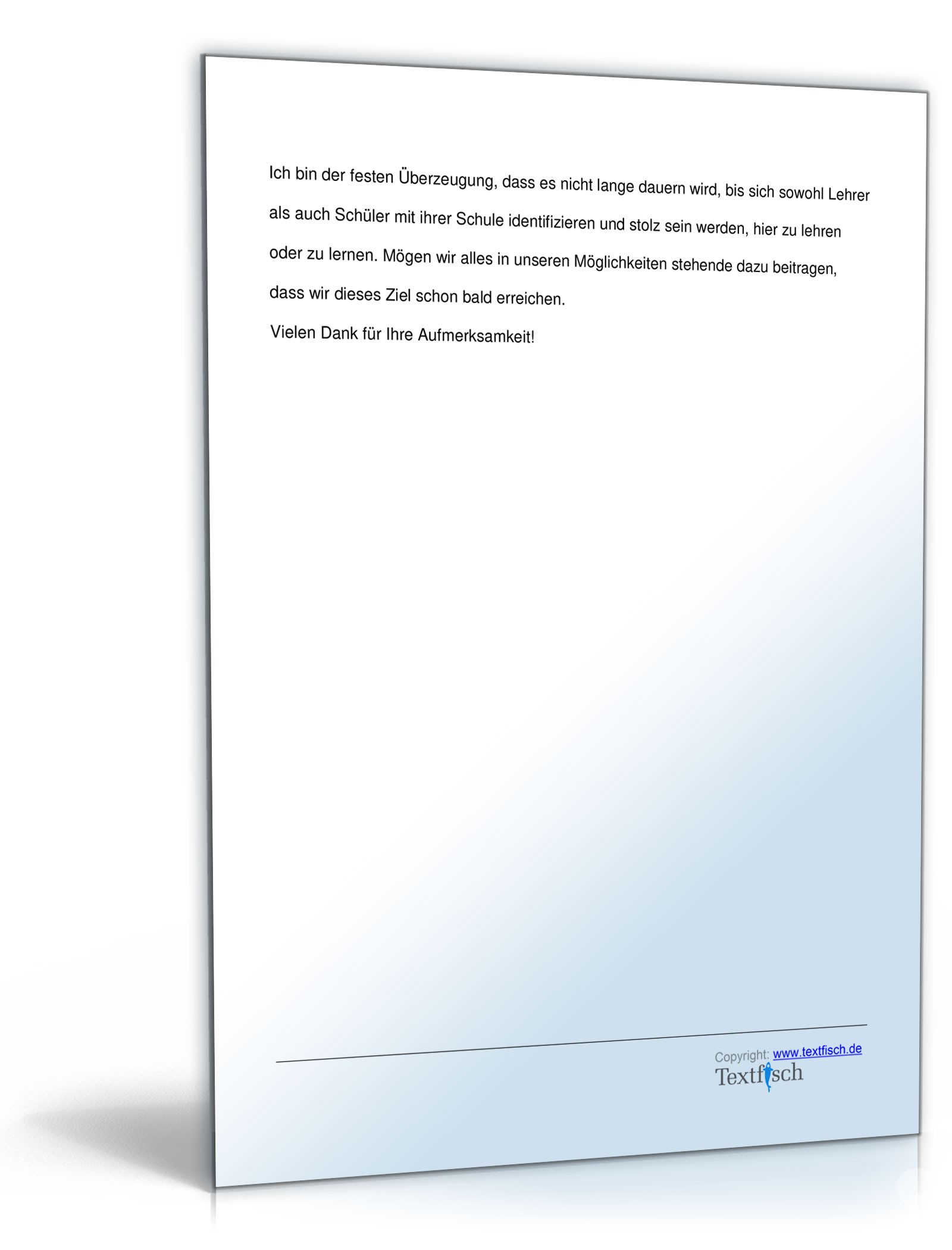 Eröffnungsrede - Eröffnung einer Schule  PDF. Seite: 4