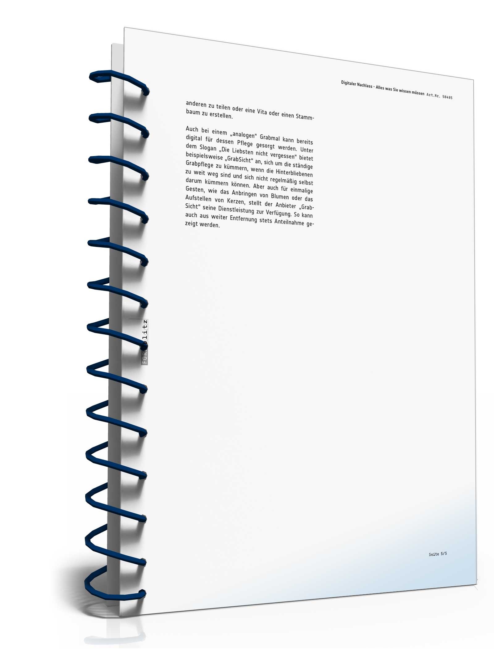 Digitales Testament + Ratgeber Excel. Seite: 10