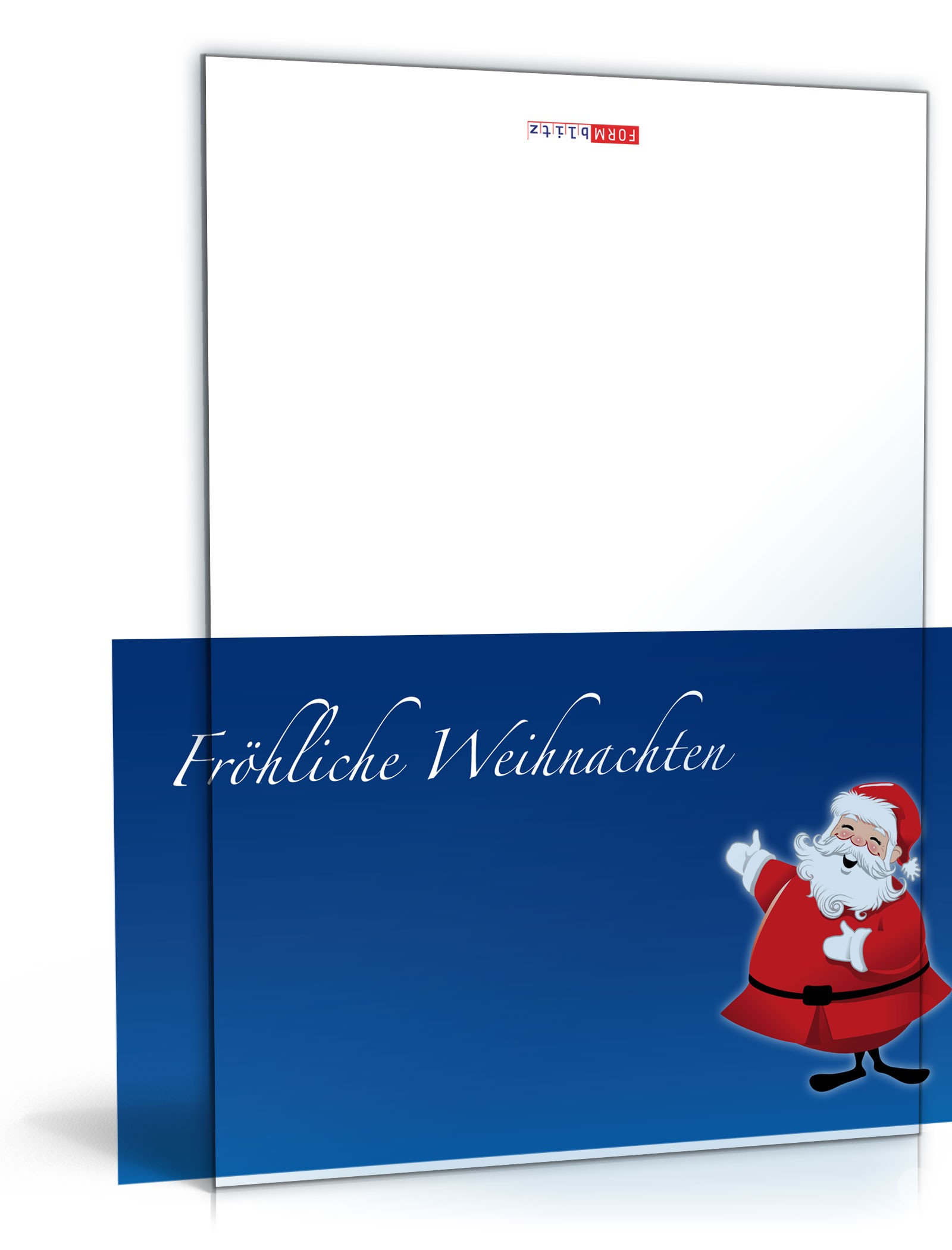 Weihnachtskarte PDF. Seite: 3