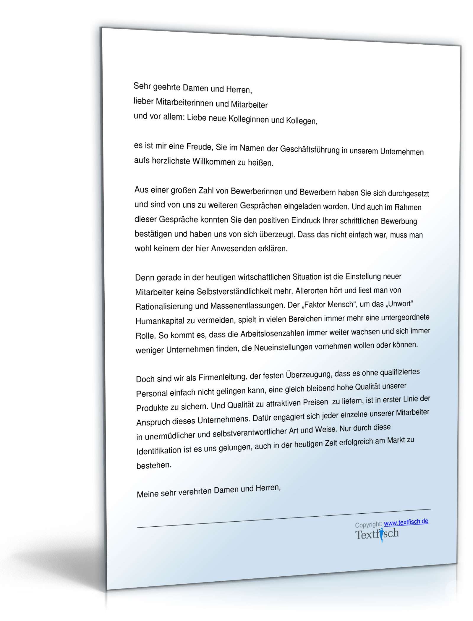 Begrüßung neuer Angestellter PDF. Seite: 2