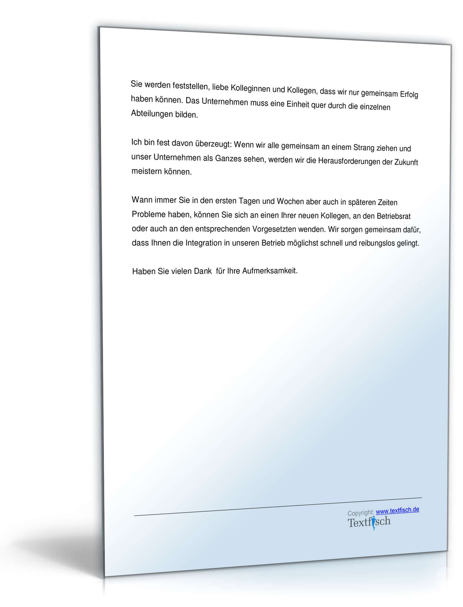 Begrüßung neuer Angestellter  PDF. Seite: 4