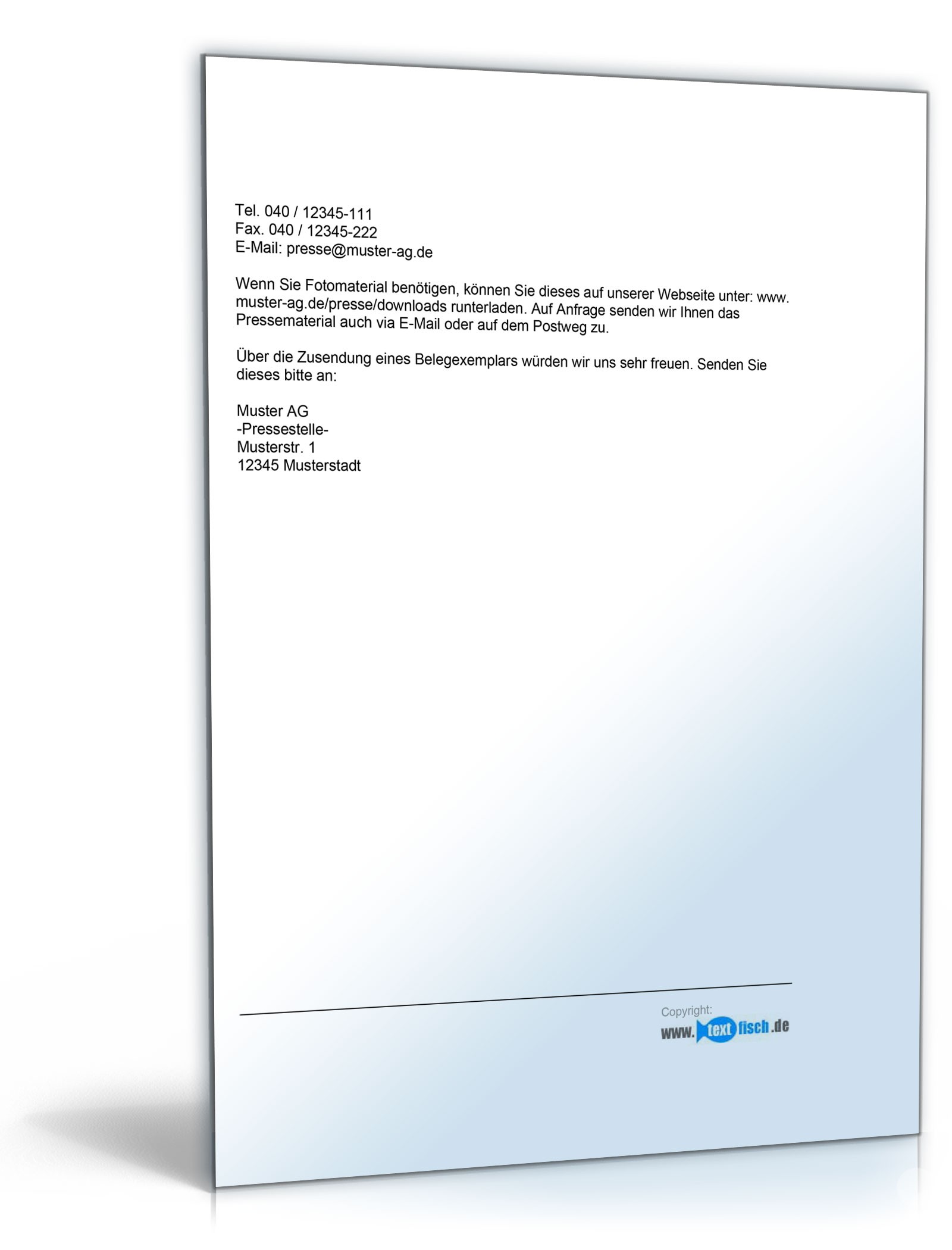 Pressemitteilung über ein positives Geschäftsergebnis PDF. Seite: 2