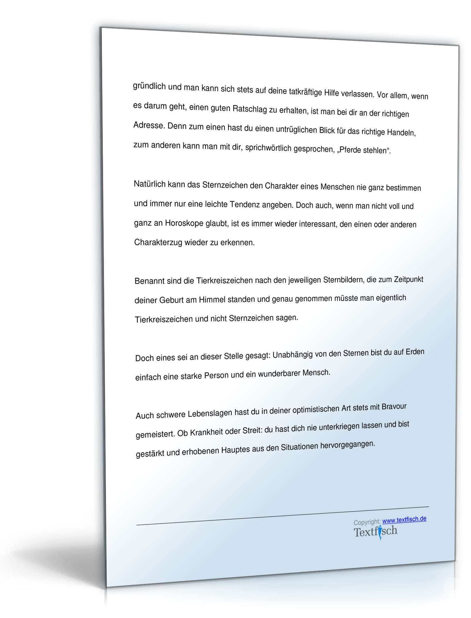 Geburtstagsrede Sternzeichen Jungfrau (männlich)  PDF. Seite: 3