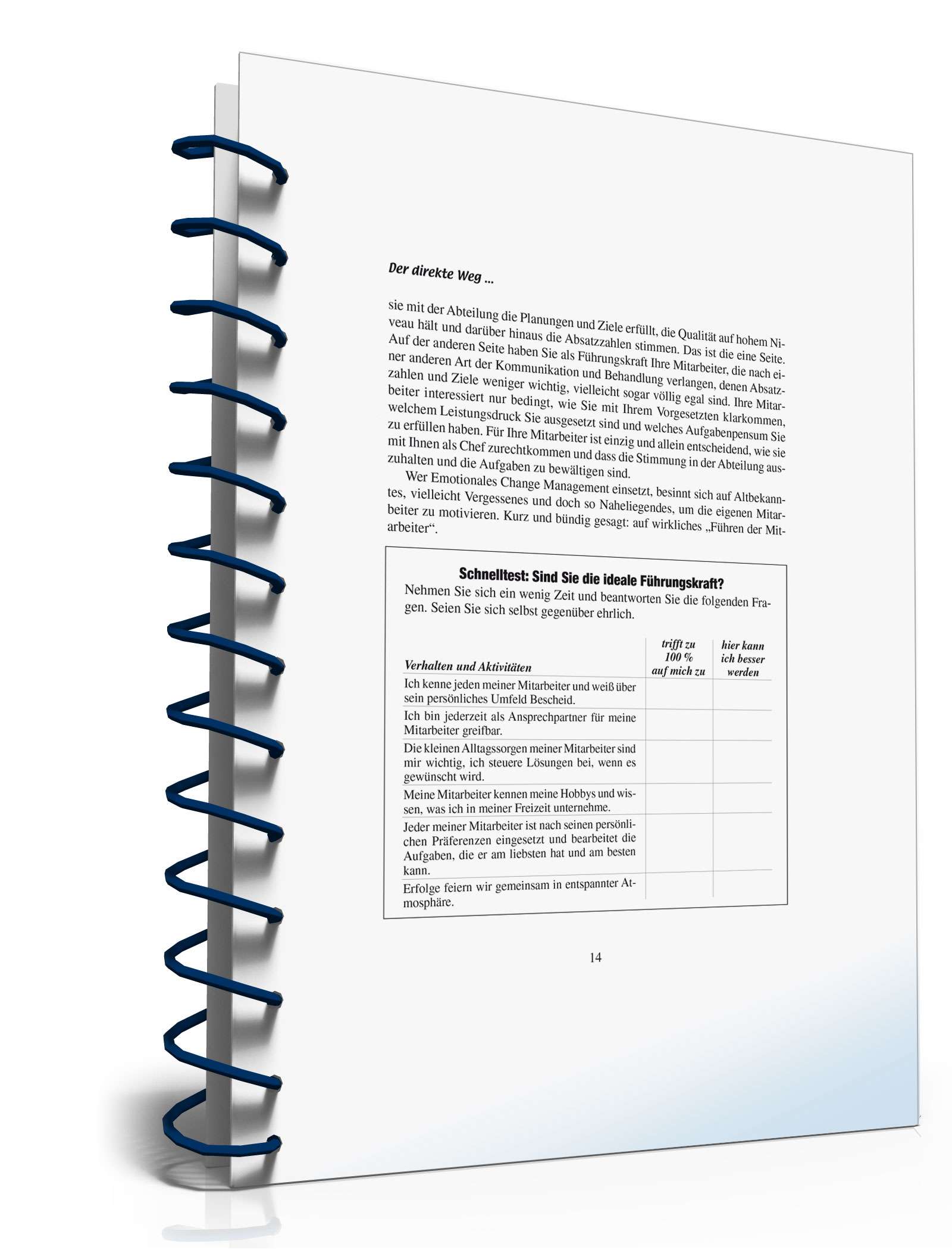 Der direkte Weg ins Herz Ihrer Mitarbeiter - Emotionales Change Management PDF. Seite: 12