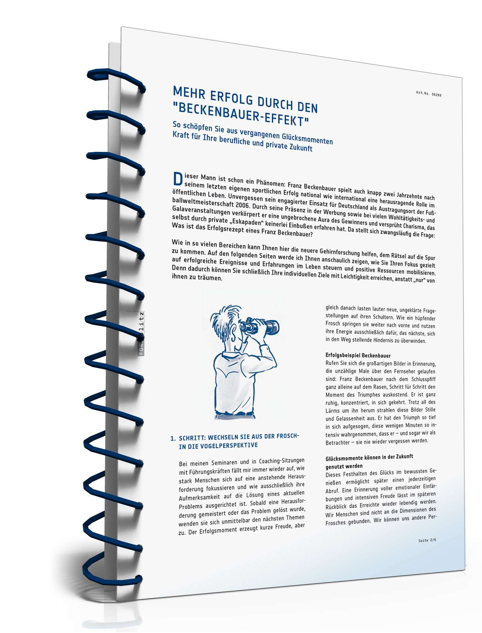 Mehr Erfolg durch den Beckenbauer-Effekt PDF. Seite: 3