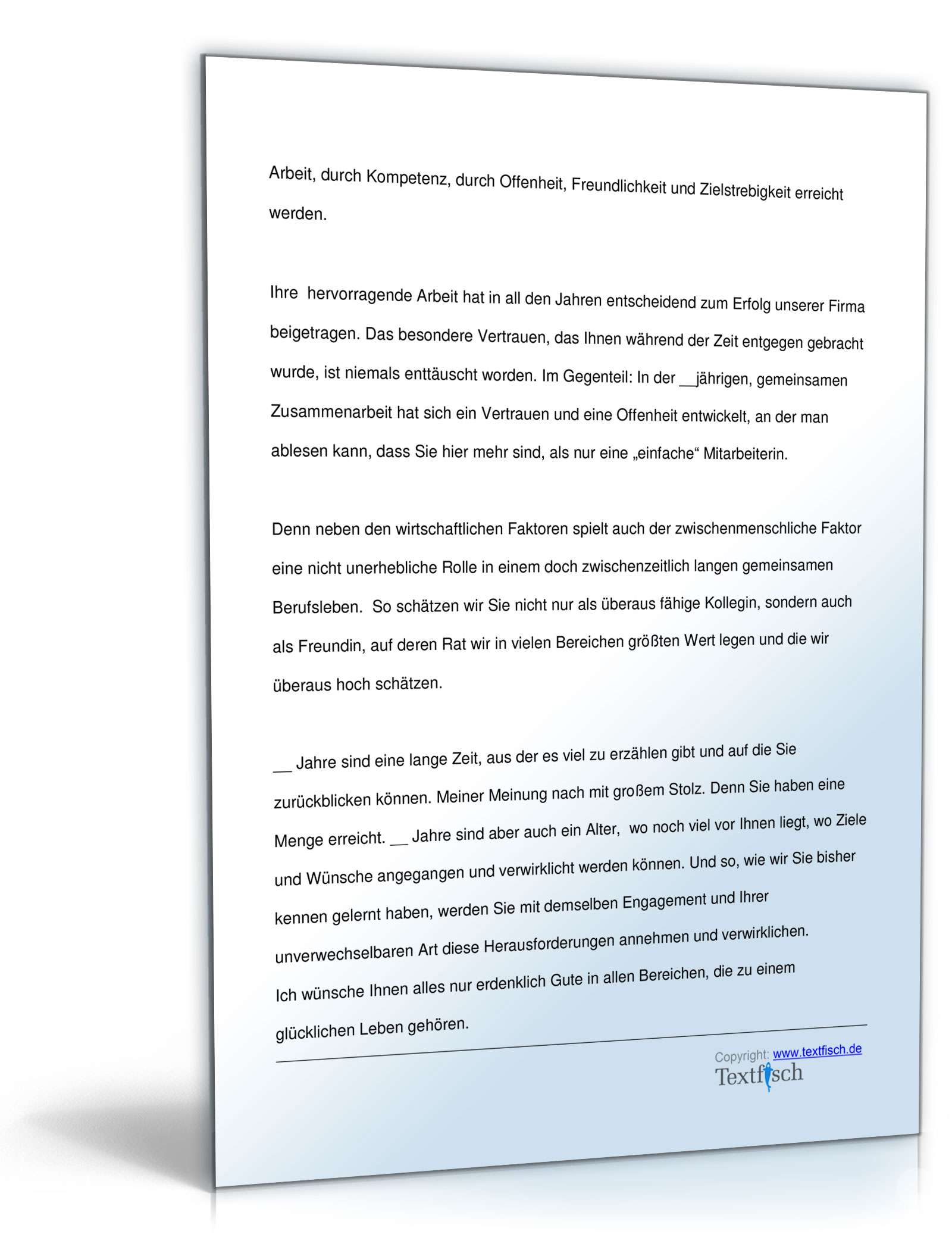 Geburtstagsrede für eine Kollegin PDF. Seite: 3