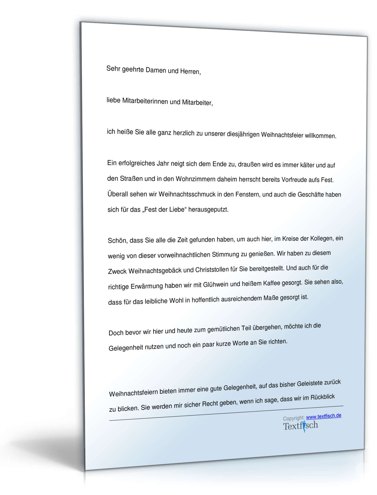 Weihnachtsrede im Betrieb PDF. Seite: 2