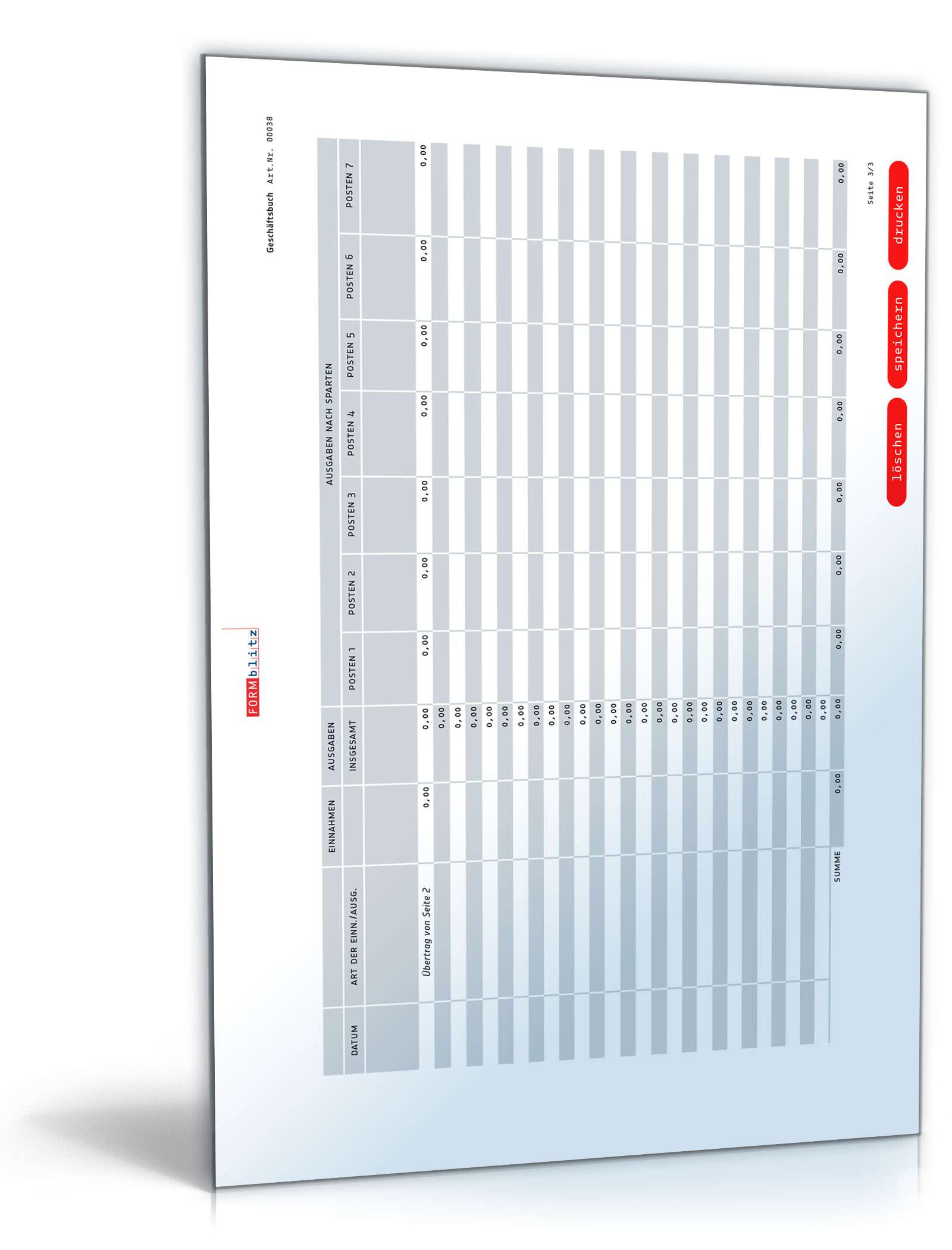 Geschäftsbuch PDF. Seite: 3