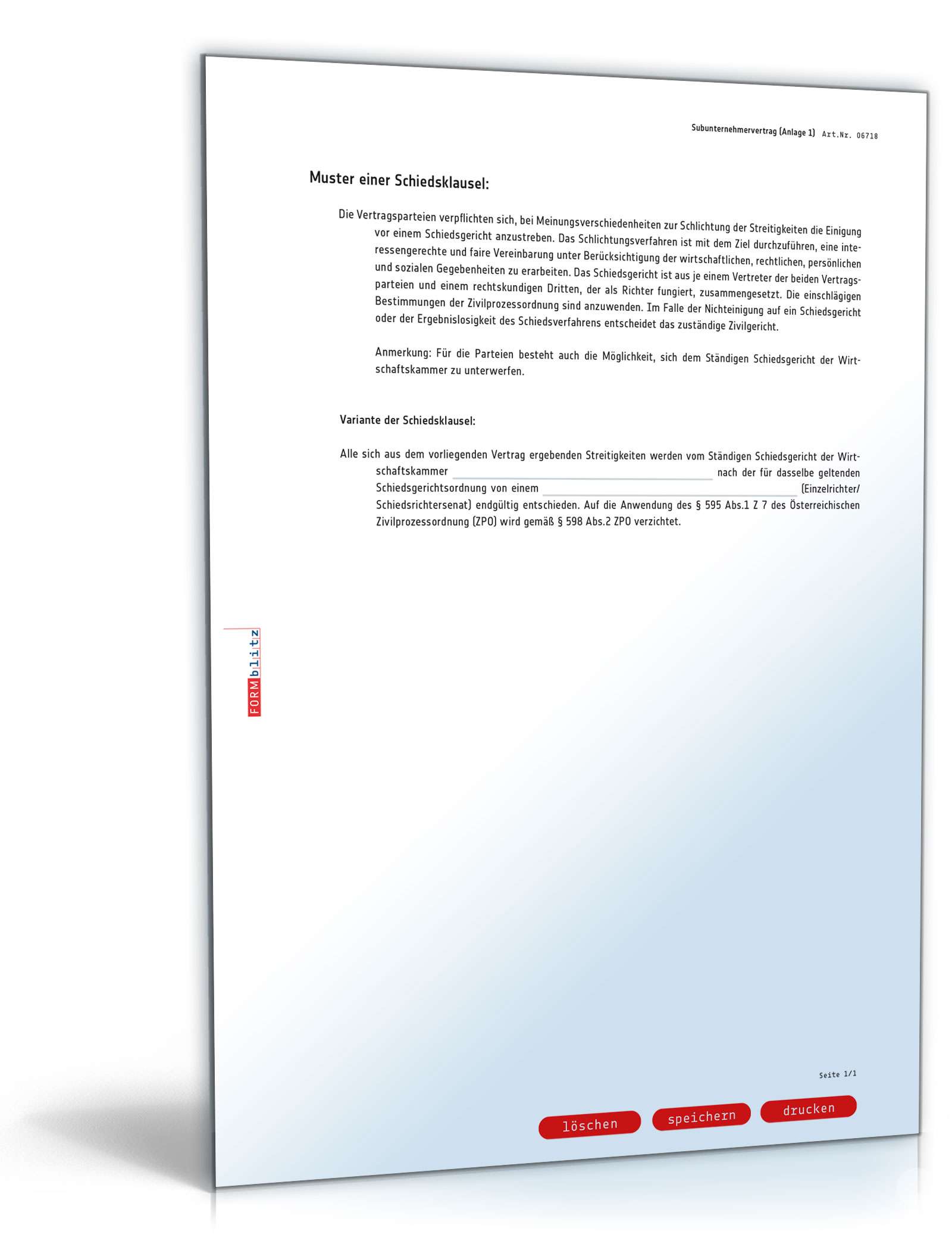Subunternehmervertrag PDF. Seite: 7