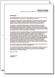 Dienstzeugnis-Paket (Personalsachbearbeiter) Excel