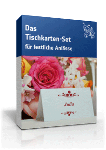 Tischkarten-Set für festliche Anlässe Excel