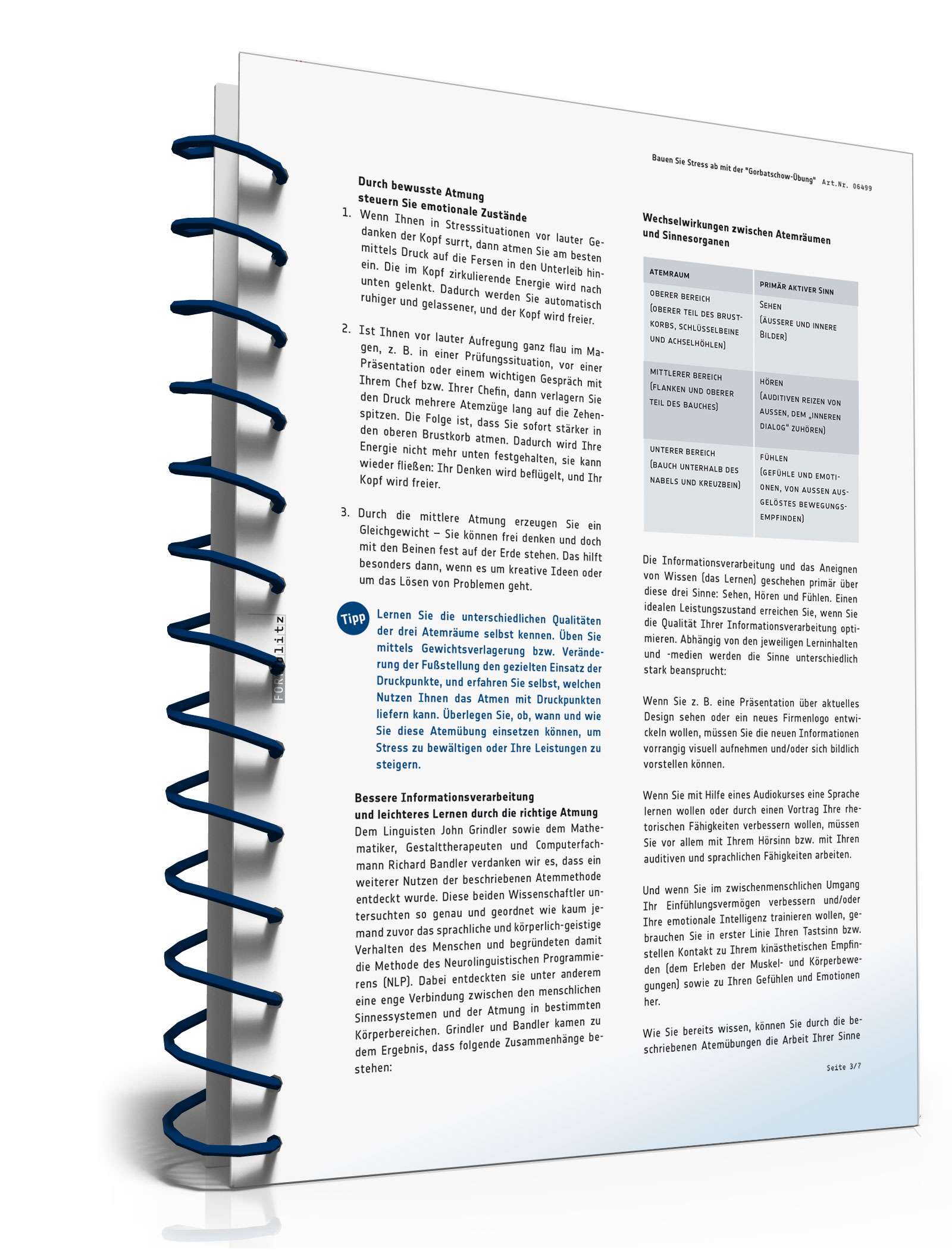 Bauen Sie Stress ab mit der "Gorbatschow-Übung" PDF. Seite: 4