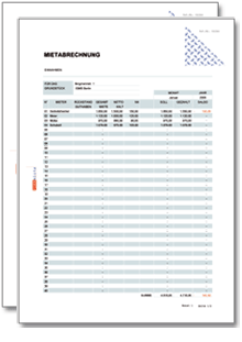 Mietabrechnung Excel
