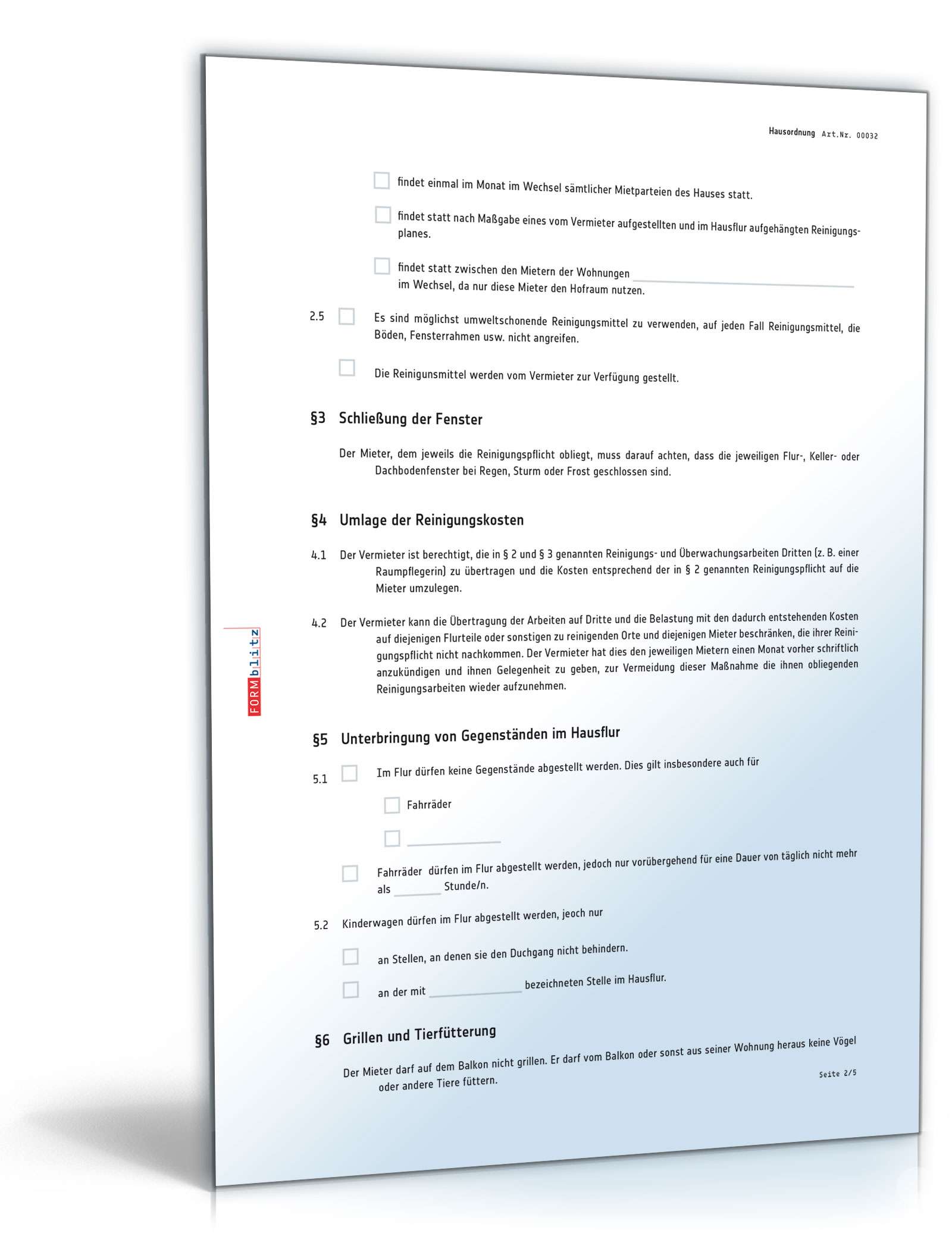 Hausordnung PDF. Seite: 2