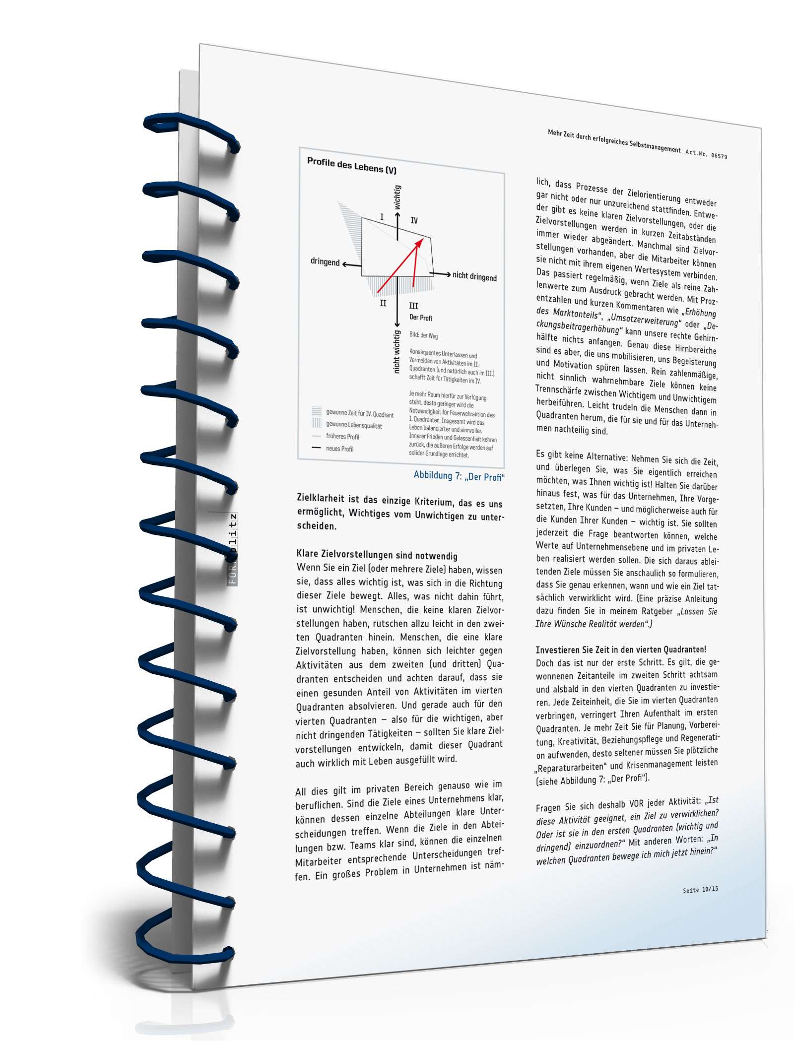 Mehr Zeit durch erfolgreiches Selbstmanagement PDF. Seite: 11