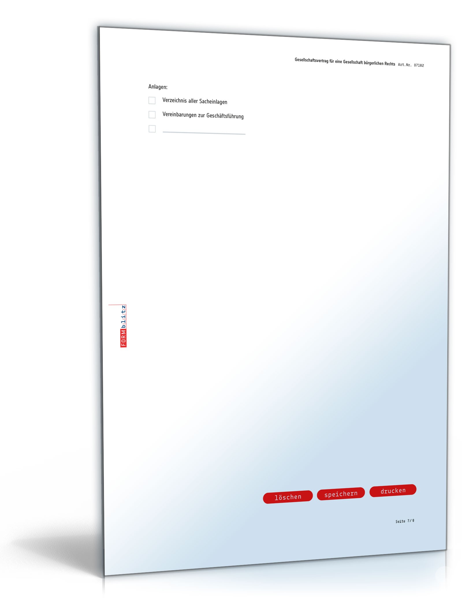 Gesellschaftsvertrag PDF. Seite: 7