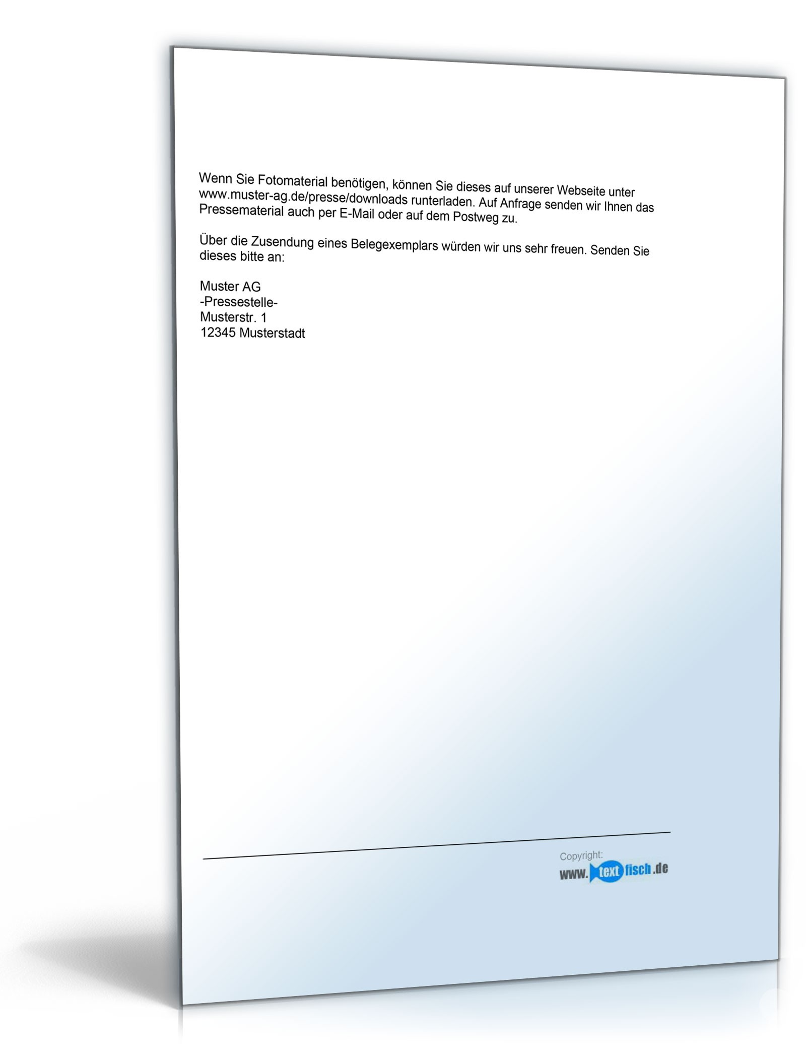 Pressemitteilung zur Gewinnung eines Neukunden PDF. Seite: 2